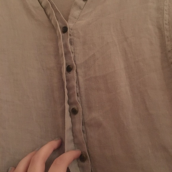 Zara Tan Tunic Dress With Pockets.Smoke Free Home. - Picture 5 of 6